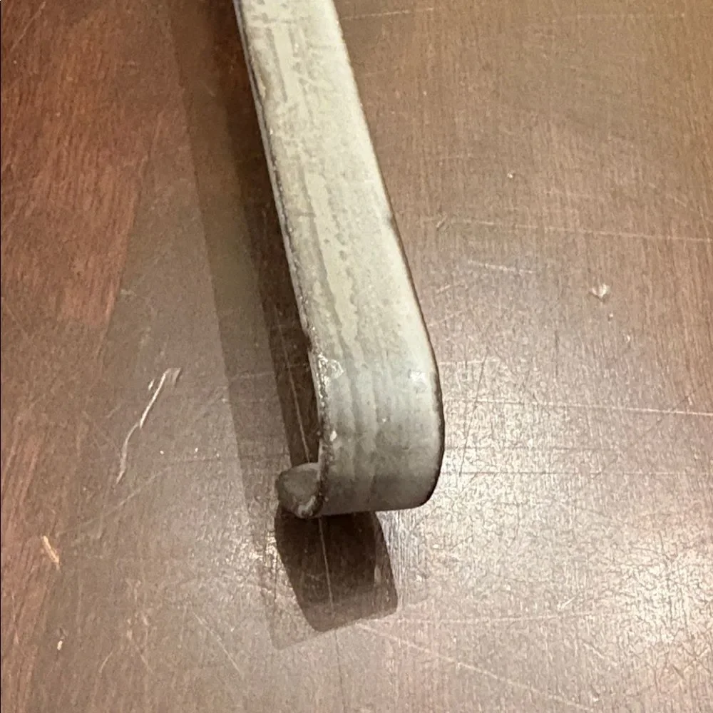 Durable granite enamelware metal slotted spoon